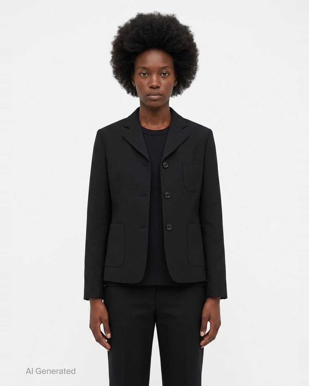 Straight Cut Button Down Jacket | Comme des Garçons Girl | Club21 - front