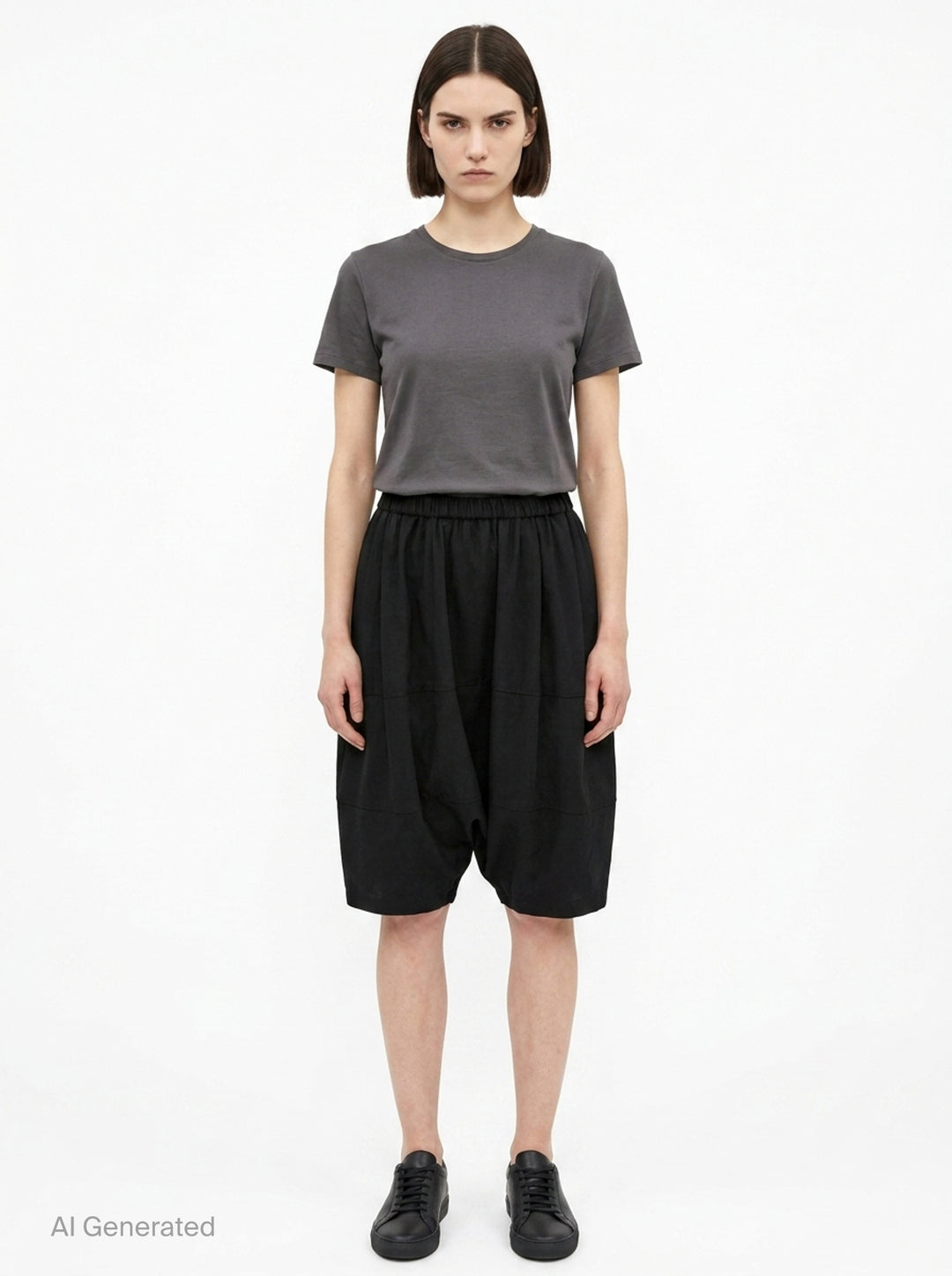 Wide-Leg Relaxed Pants | Comme des Garçons Girl | Club21 - front