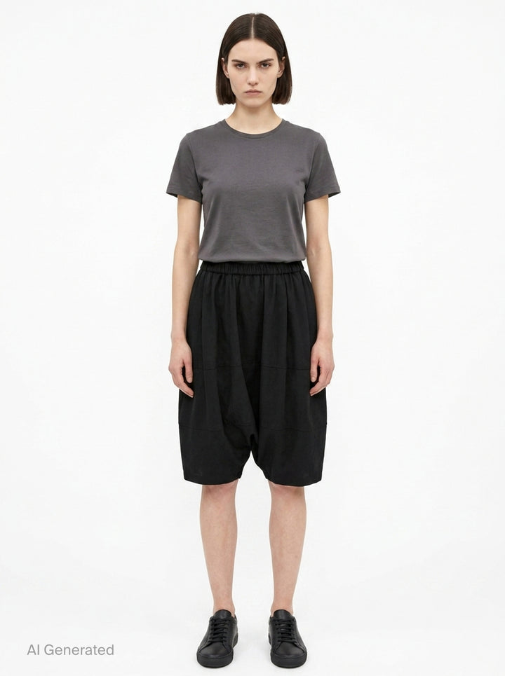 Wide-Leg Relaxed Pants | Comme des Garçons Girl | Club21 - front