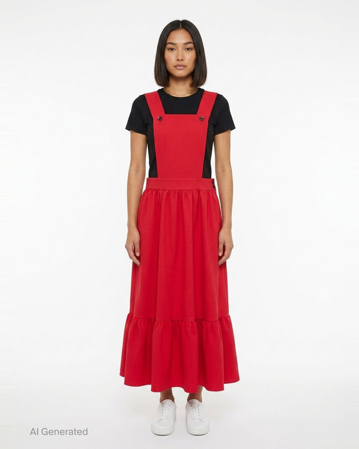 Words Print Pinafore | Comme des Garçons | Club21 - front