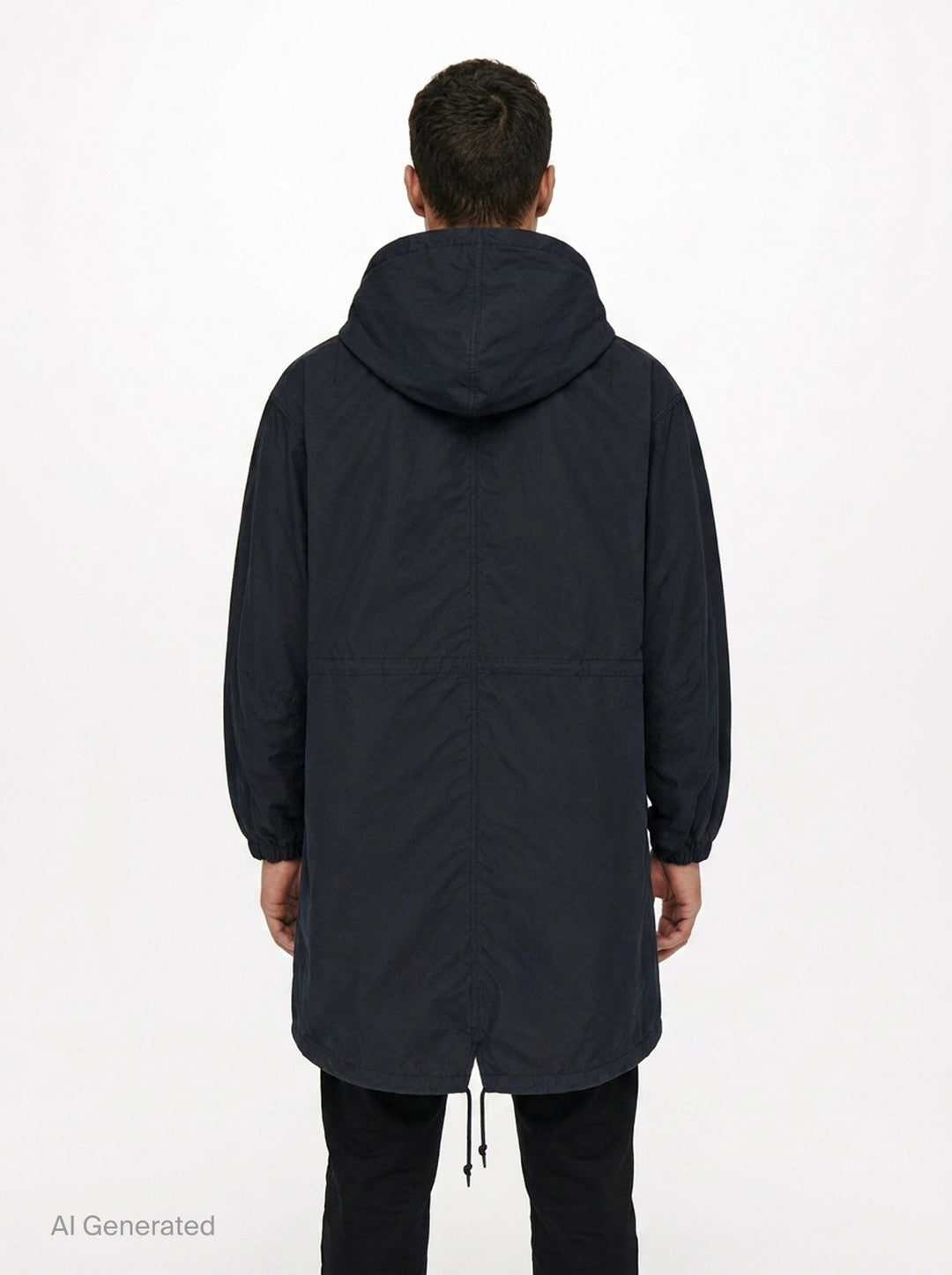 Cotton Nylon Weather Coat | Comme des Garçons Homme | Club21 - back