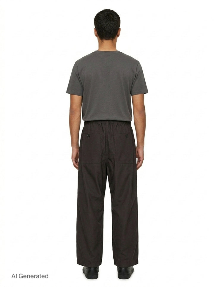 Cotton Weather Cloth Pants | Comme des Garçons Homme | Club21 - back