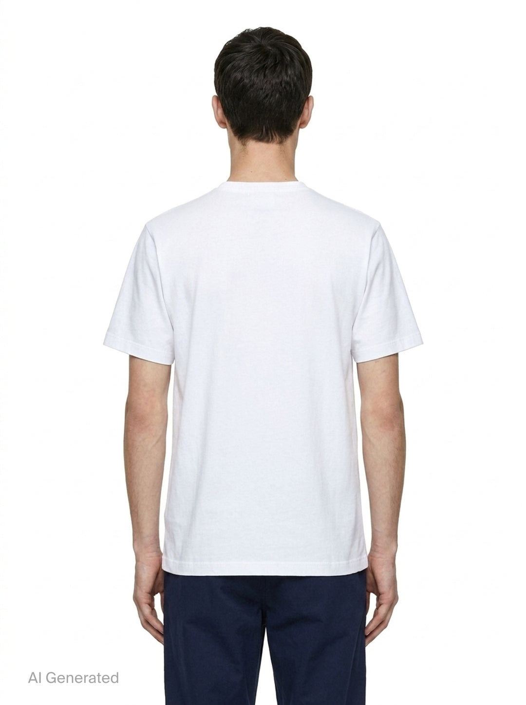 Abstract Graphic Print Tee | Comme des Garçons Homme Deux | Club21 - back