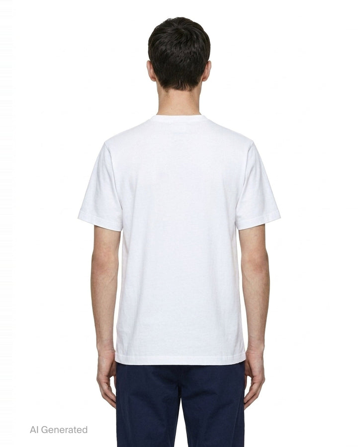 Abstract Graphic Print Tee | Comme des Garçons Homme Deux | Club21 - back