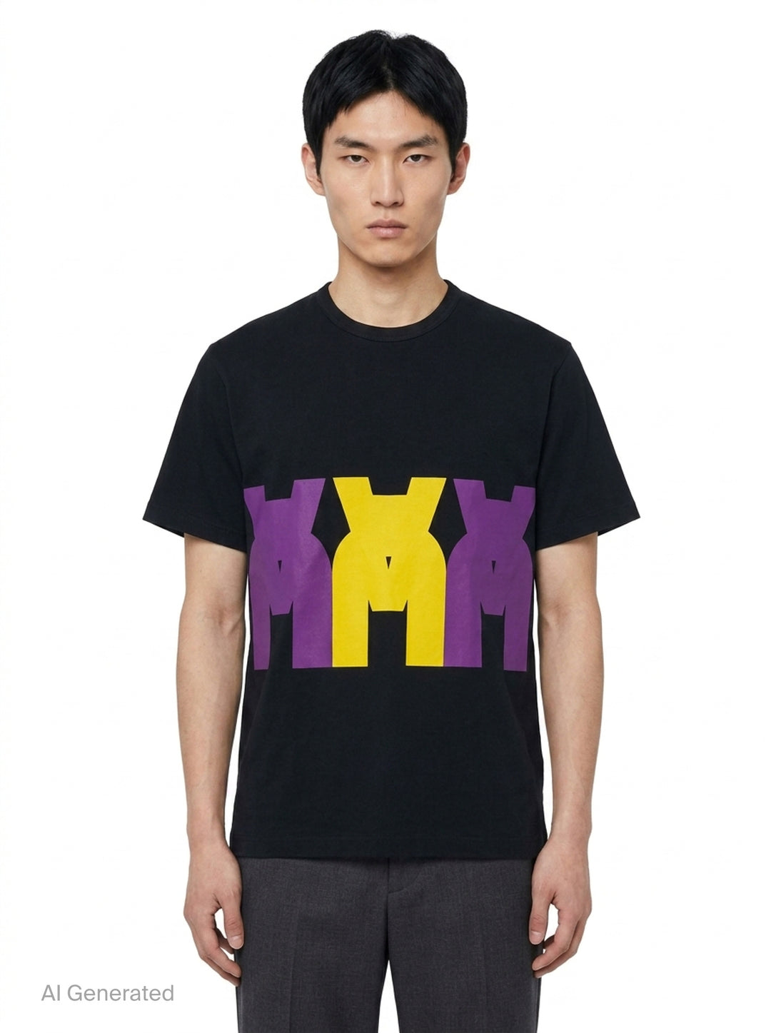 Body Print Jersey Tee | Comme des Garçons Homme Deux | Club21 - front