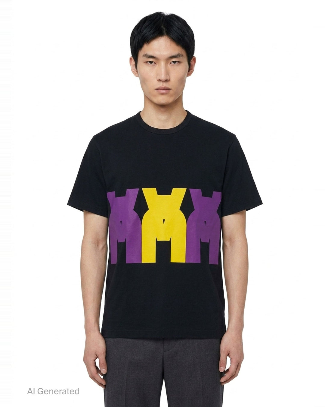 Body Print Jersey Tee | Comme des Garçons Homme Deux | Club21 - front