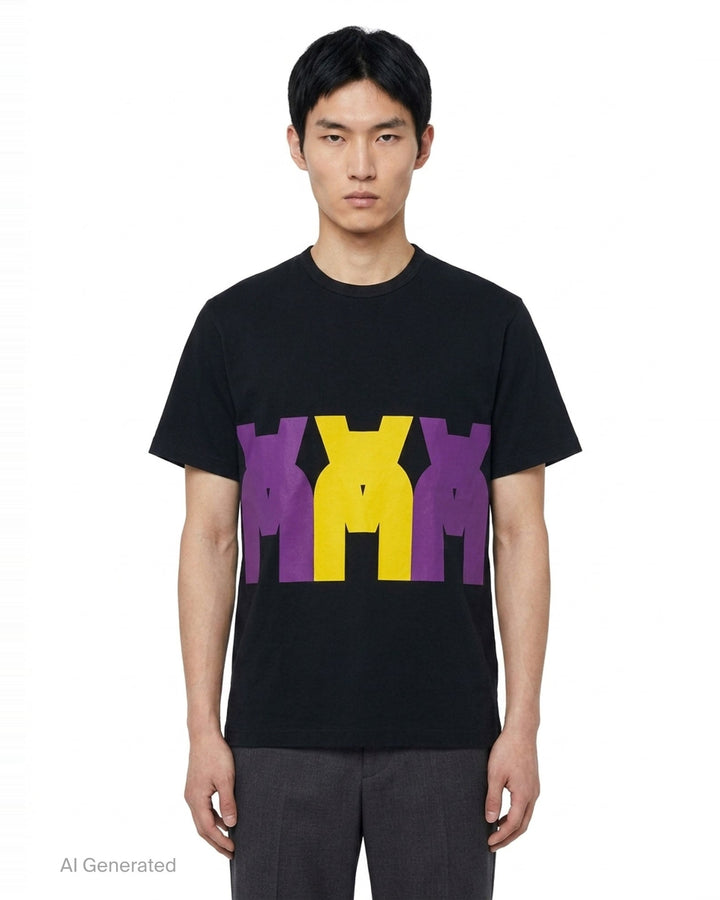 Body Print Jersey Tee | Comme des Garçons Homme Deux | Club21 - front