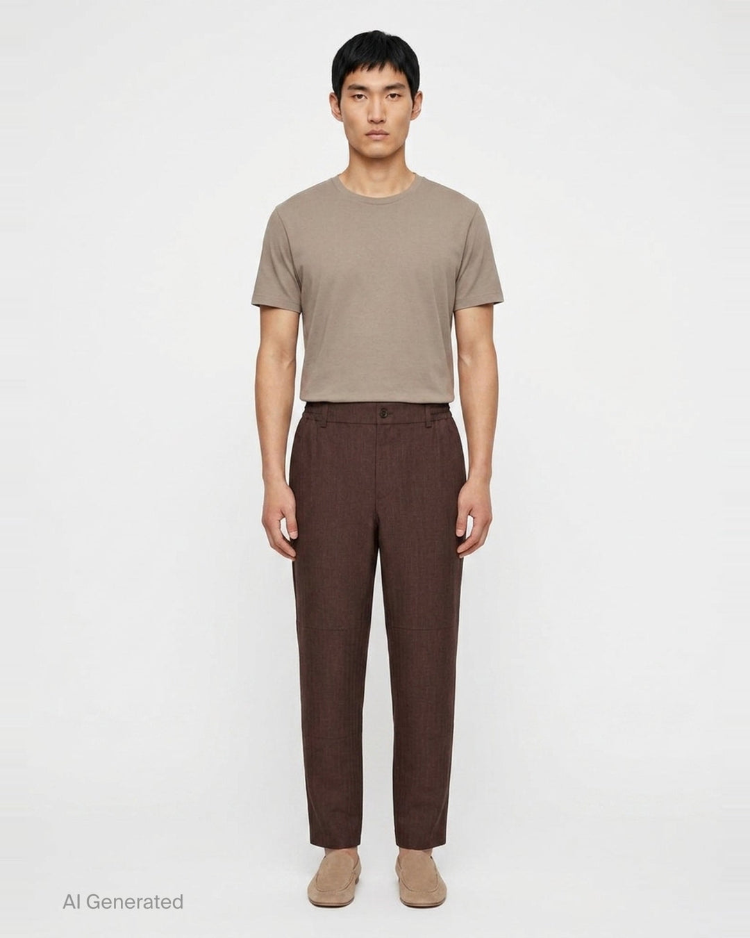 Wool Mini Herringbone Pants | Comme des Garçons Homme Deux | Club21 - front
