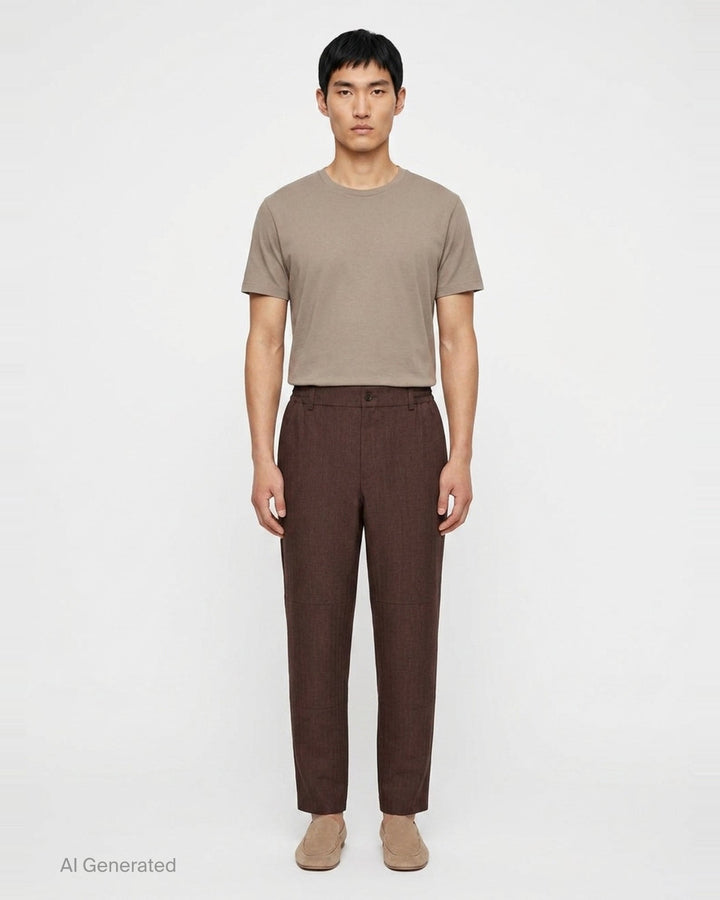 Wool Mini Herringbone Pants | Comme des Garçons Homme Deux | Club21 - front