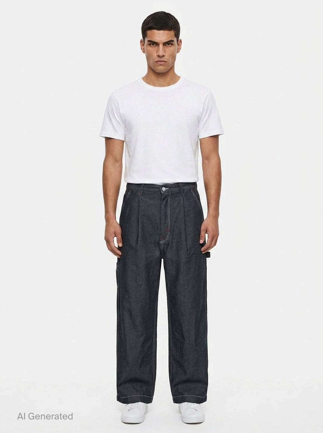 Garment Dyed Wide Leg Pants | Comme des Garçons Homme | Club21 - front