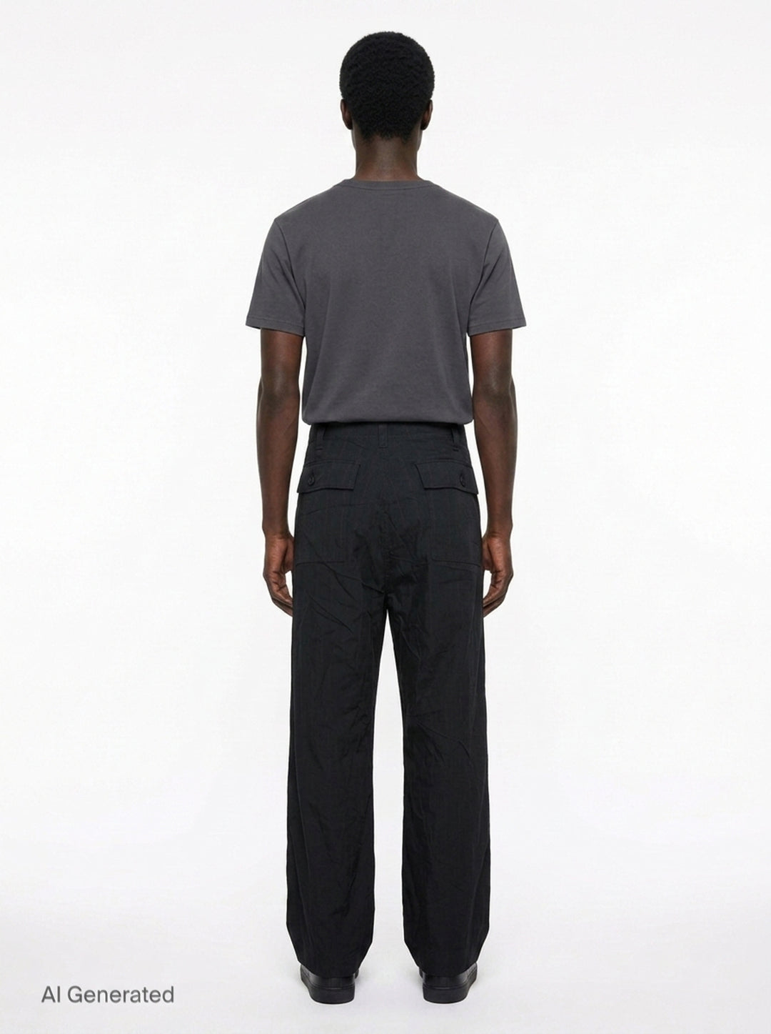 Herringbone Stripe Wide Pants | Comme des Garçons Homme | Club21 - back