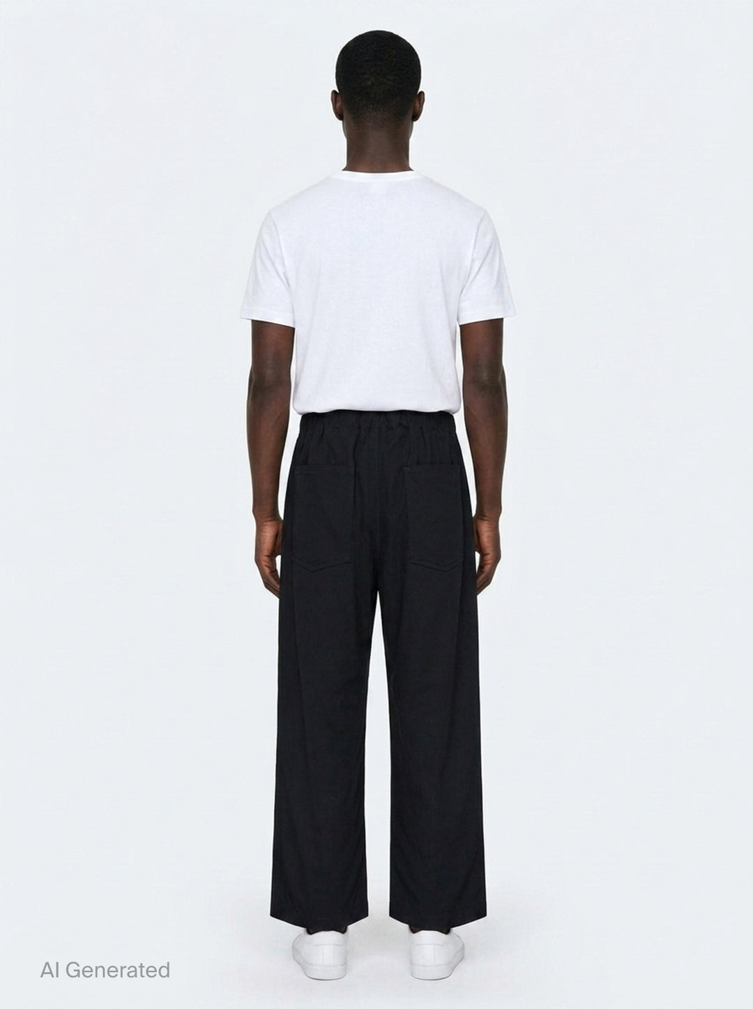 Nylon Twill Wide Pants | Comme des Garçons Homme | Club21 - back