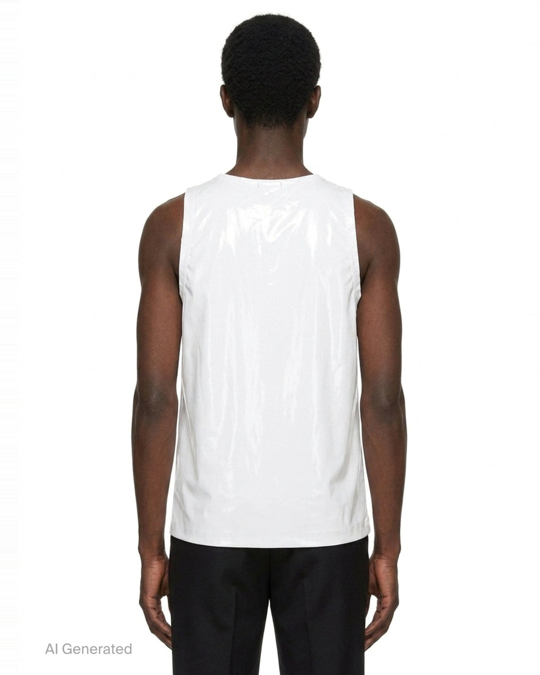 Polyurethane Enamel Tank Top | Comme des Garçons Homme Plus | Club21 - back