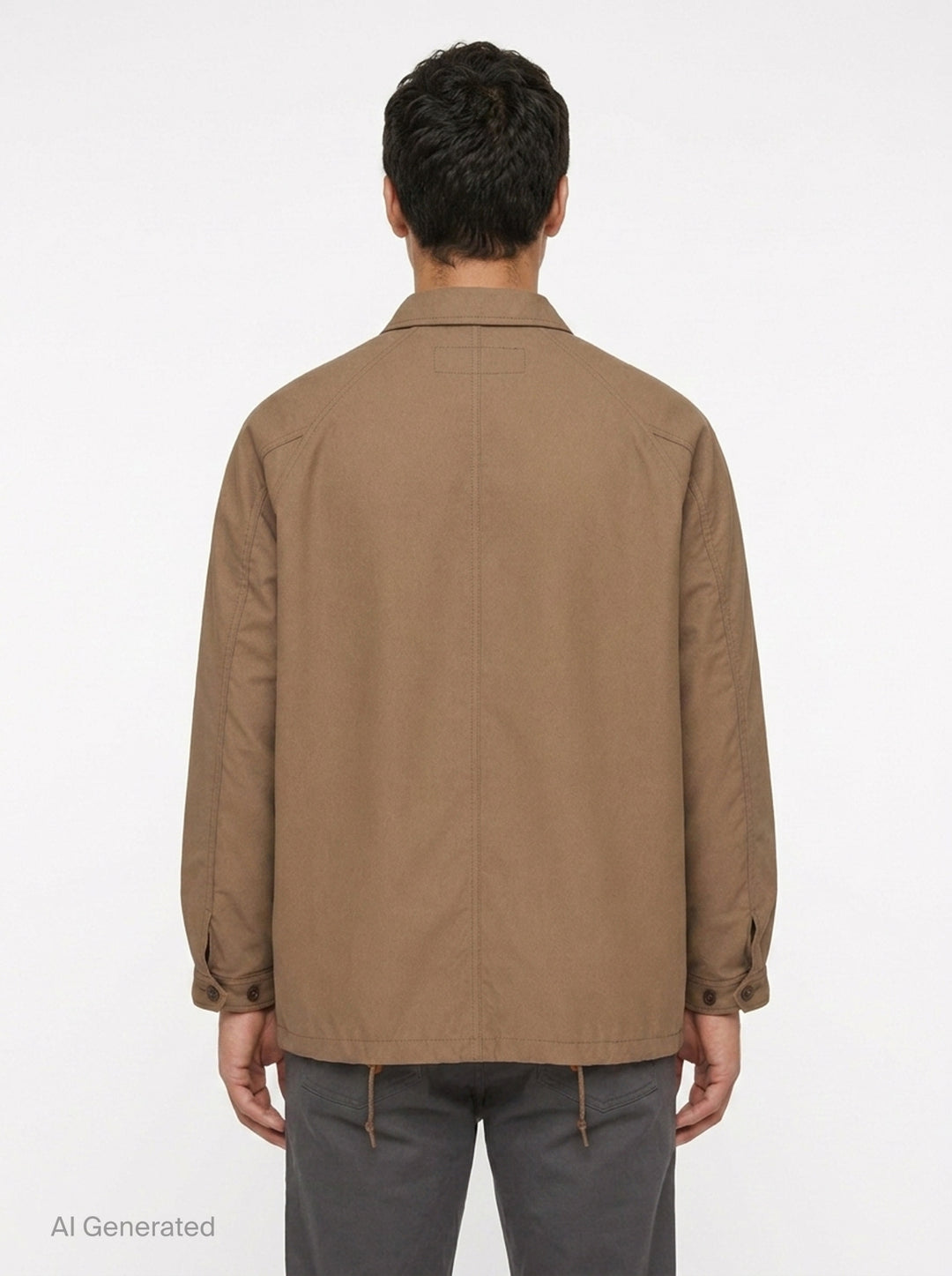Polyester Twill Jacket | Comme des Garçons Homme | Club21 - back