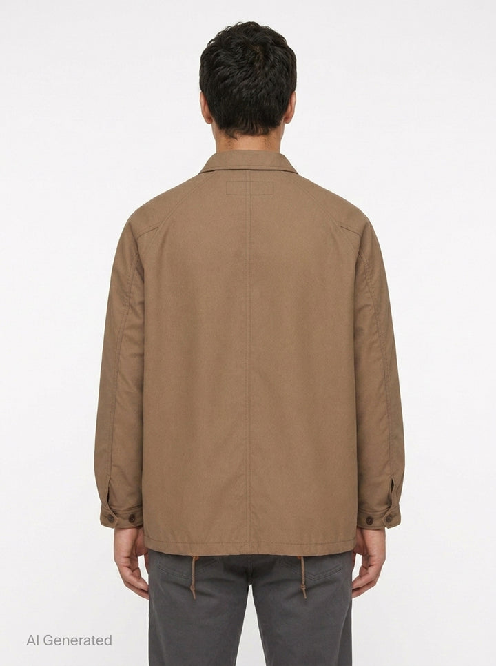 Polyester Twill Jacket | Comme des Garçons Homme | Club21 - back