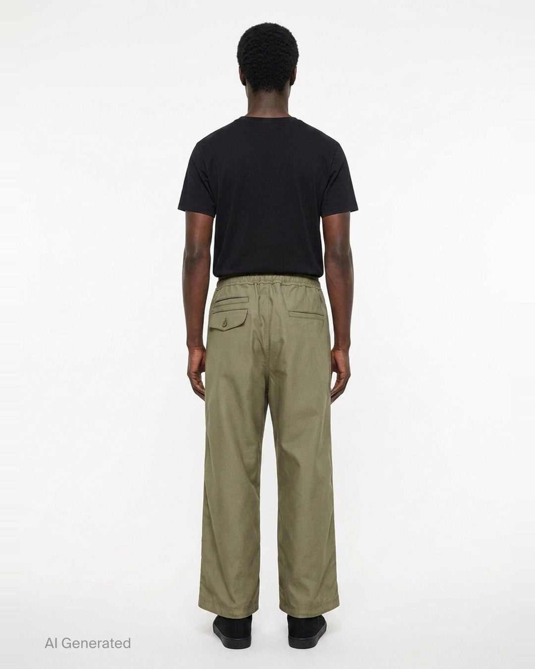 Polyester Twill Pants | Comme des Garçons Homme | Club21 - back