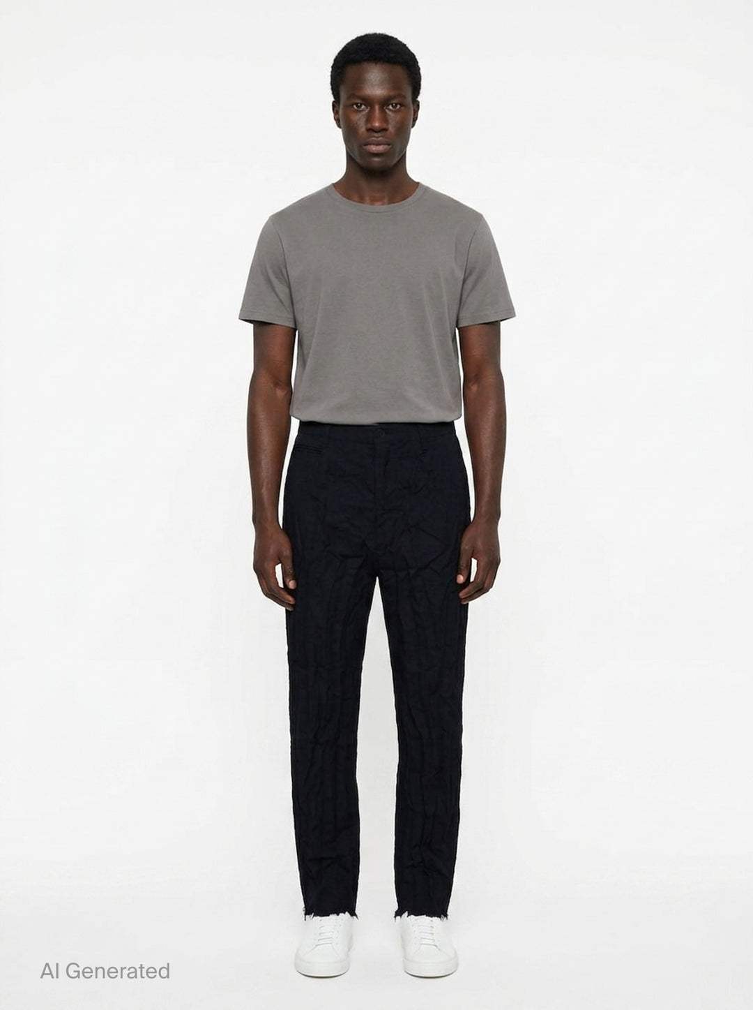 Wool Polyester Twill Pants | Comme des Garçons Homme | Club21 - front