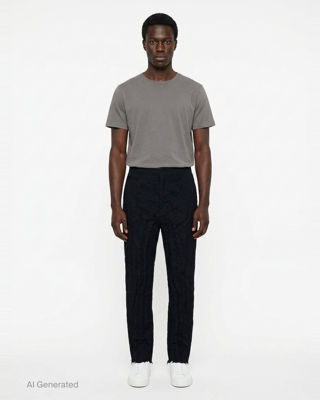 Wool Polyester Twill Pants | Comme des Garçons Homme | Club21 - front