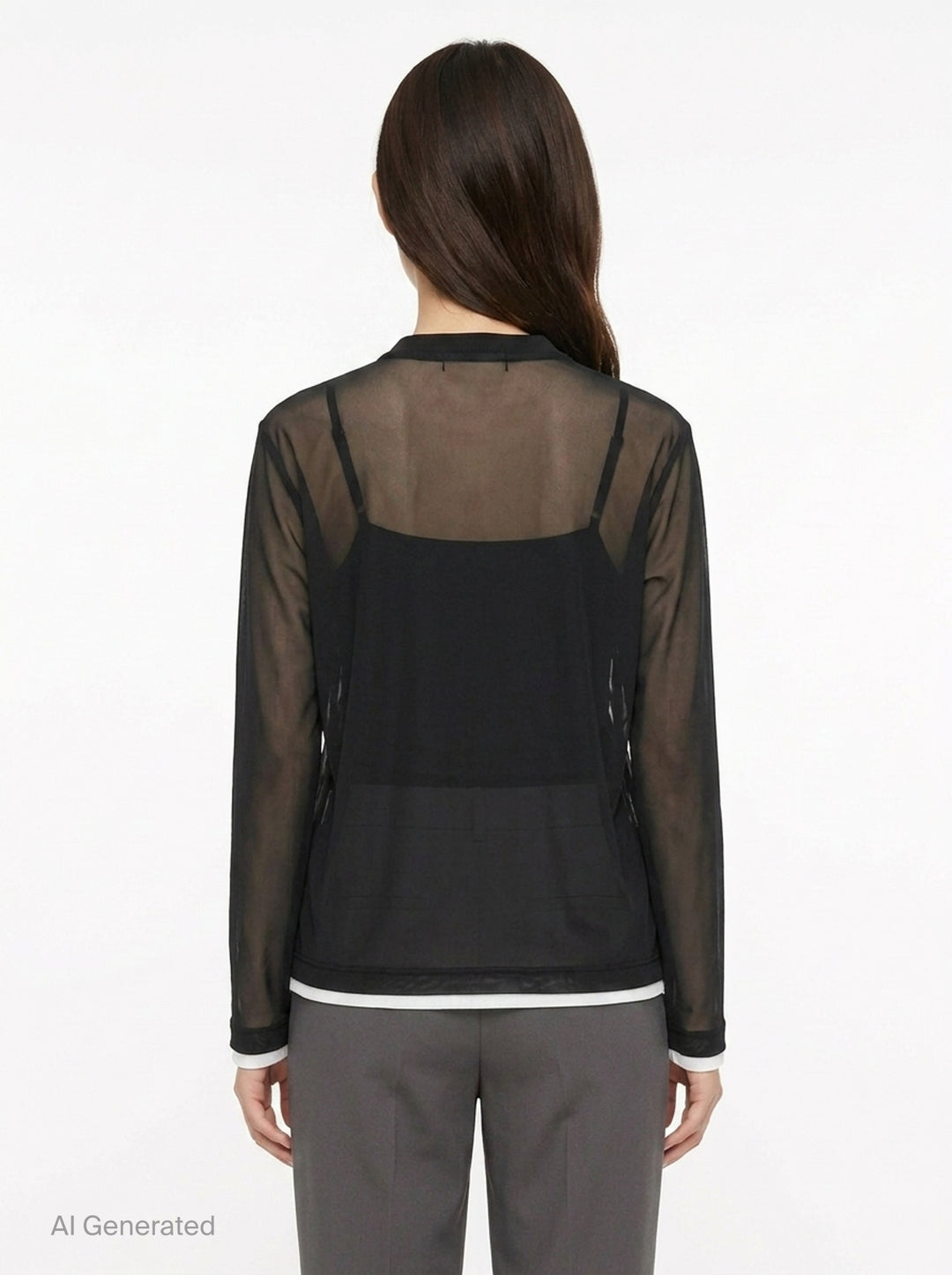 Layered Long Sleeve Tee | Comme des Garçons | Club21 - back