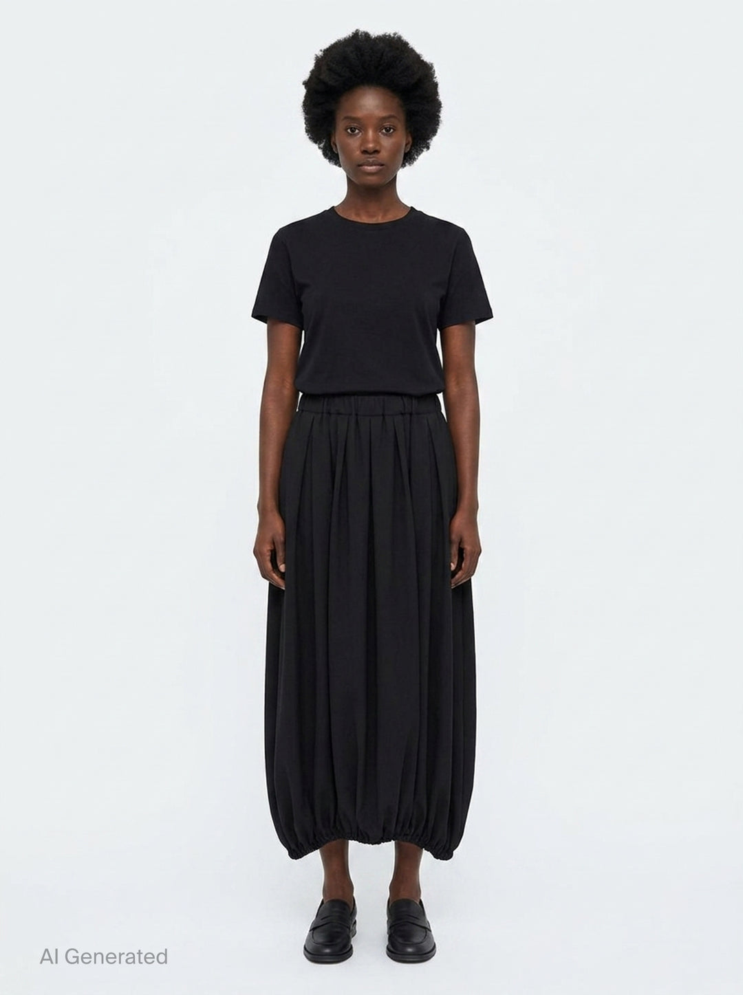 Parachute Wool Georgette Pants | Comme des Garçons | Club21 - front