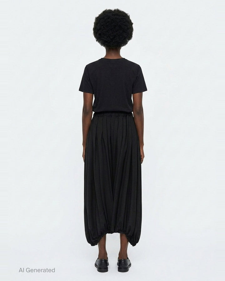 Parachute Wool Georgette Pants | Comme des Garçons | Club21 - back