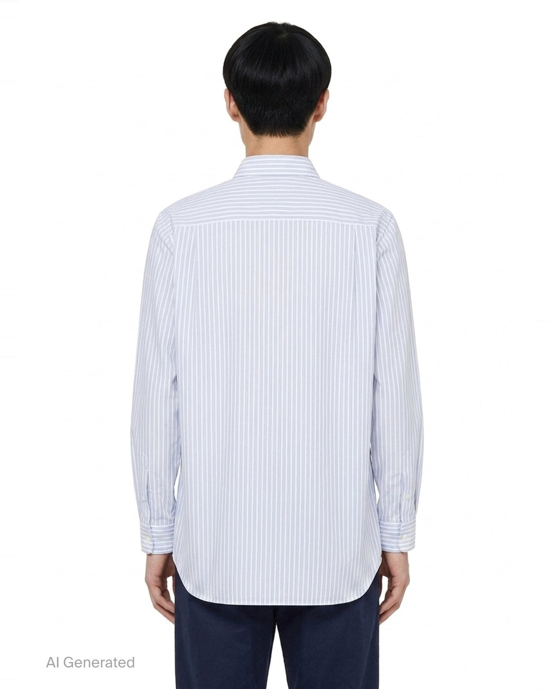 Black Emblem Long Sleeve Shirt | Comme des Garçons PLAY | Club21 - back
