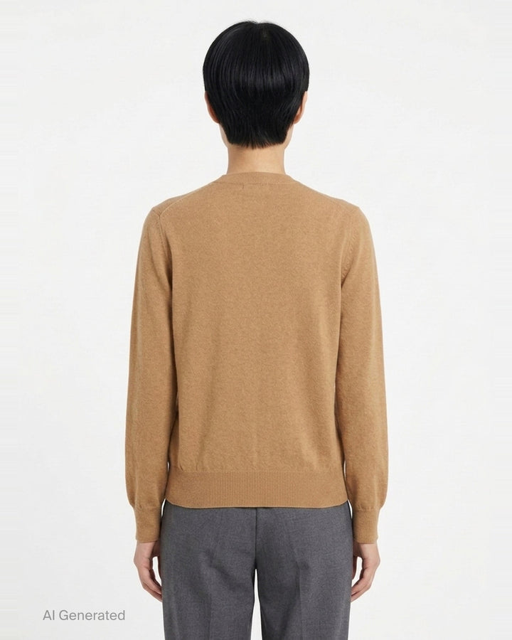 Pink Emblem Round Neck Cardigan | Comme des Garçons PLAY | Club21 - back