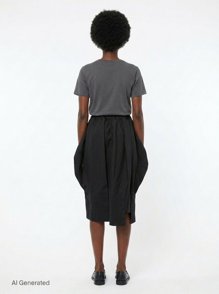 Sculptural Cocoon Skirt | Comme des Garçons | Club21 - back