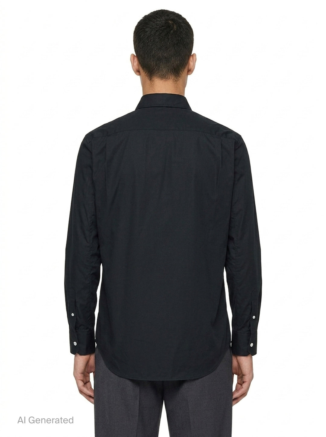Abstract Patchwork Long Sleeve Shirt | Comme des Garçons SHIRT | Club21 - back