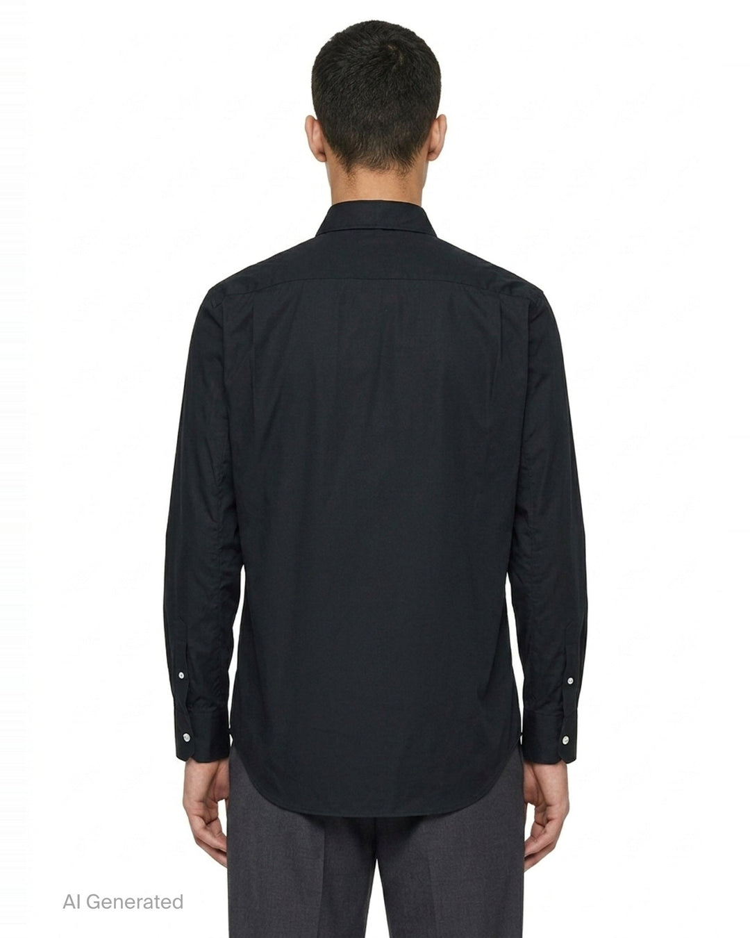 Abstract Patchwork Long Sleeve Shirt | Comme des Garçons SHIRT | Club21 - back