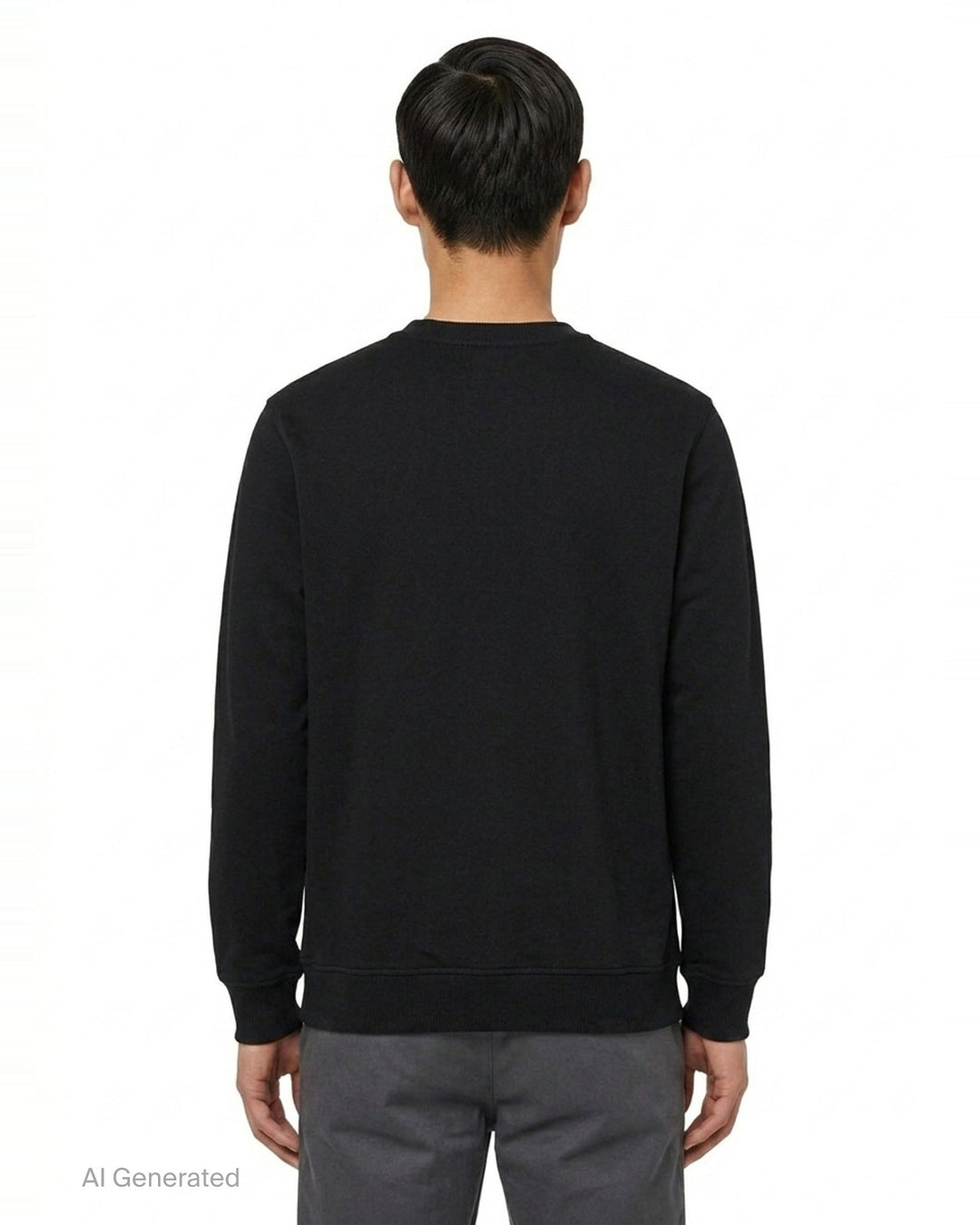 Abstract Print Crewneck Sweatshirt | Comme des Garçons SHIRT | Club21 - back