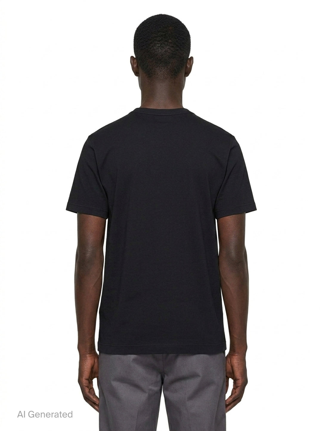 Abstract Print Crewneck Tee | Comme des Garçons SHIRT | Club21 - back