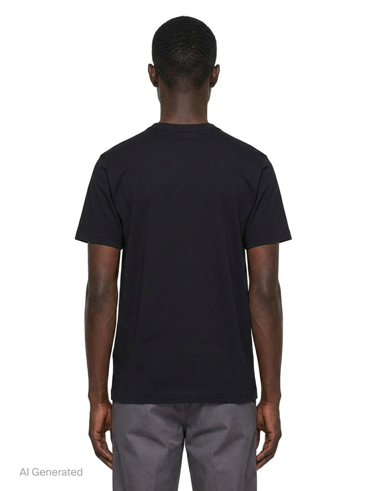 Abstract Print Crewneck Tee | Comme des Garçons SHIRT | Club21 - back