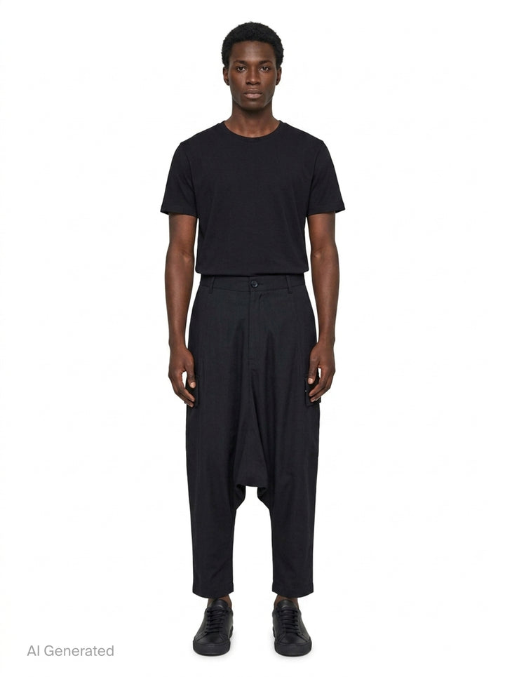 Drop Crotch Cargo Pants | Comme des Garçons Shirt | Club21 - front