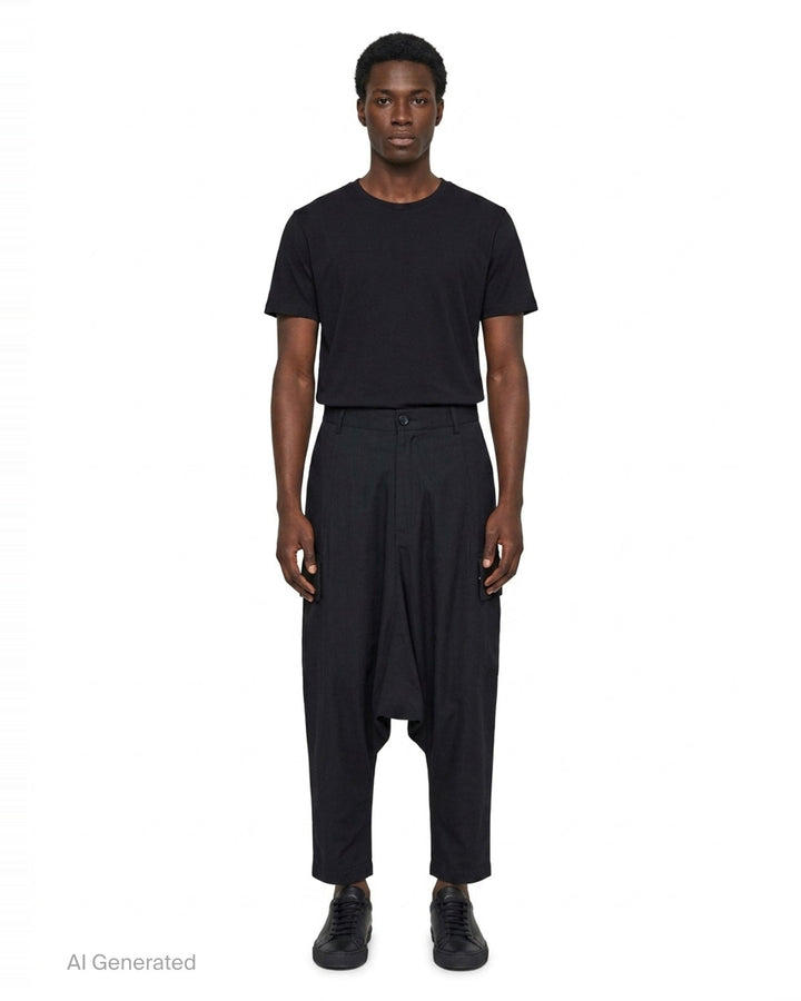 Drop Crotch Cargo Pants | Comme des Garçons Shirt | Club21 - front