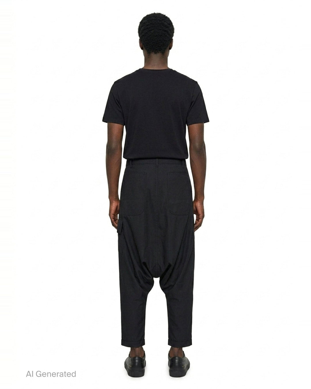 Drop Crotch Cargo Pants | Comme des Garçons Shirt | Club21 - back