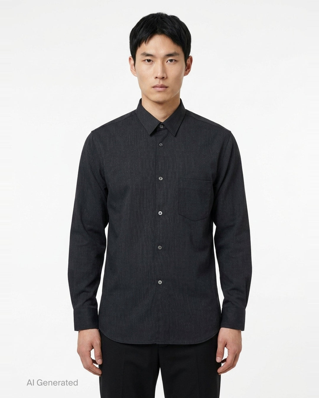 Long Sleeve Patch Pocket Shirt | Comme des Garçons SHIRT | Club21 - front