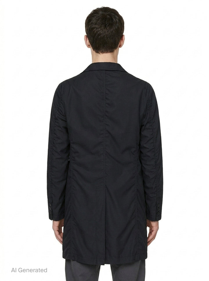 Longline Tailored Blazer Coat | Comme des Garçons SHIRT | Club21 - back