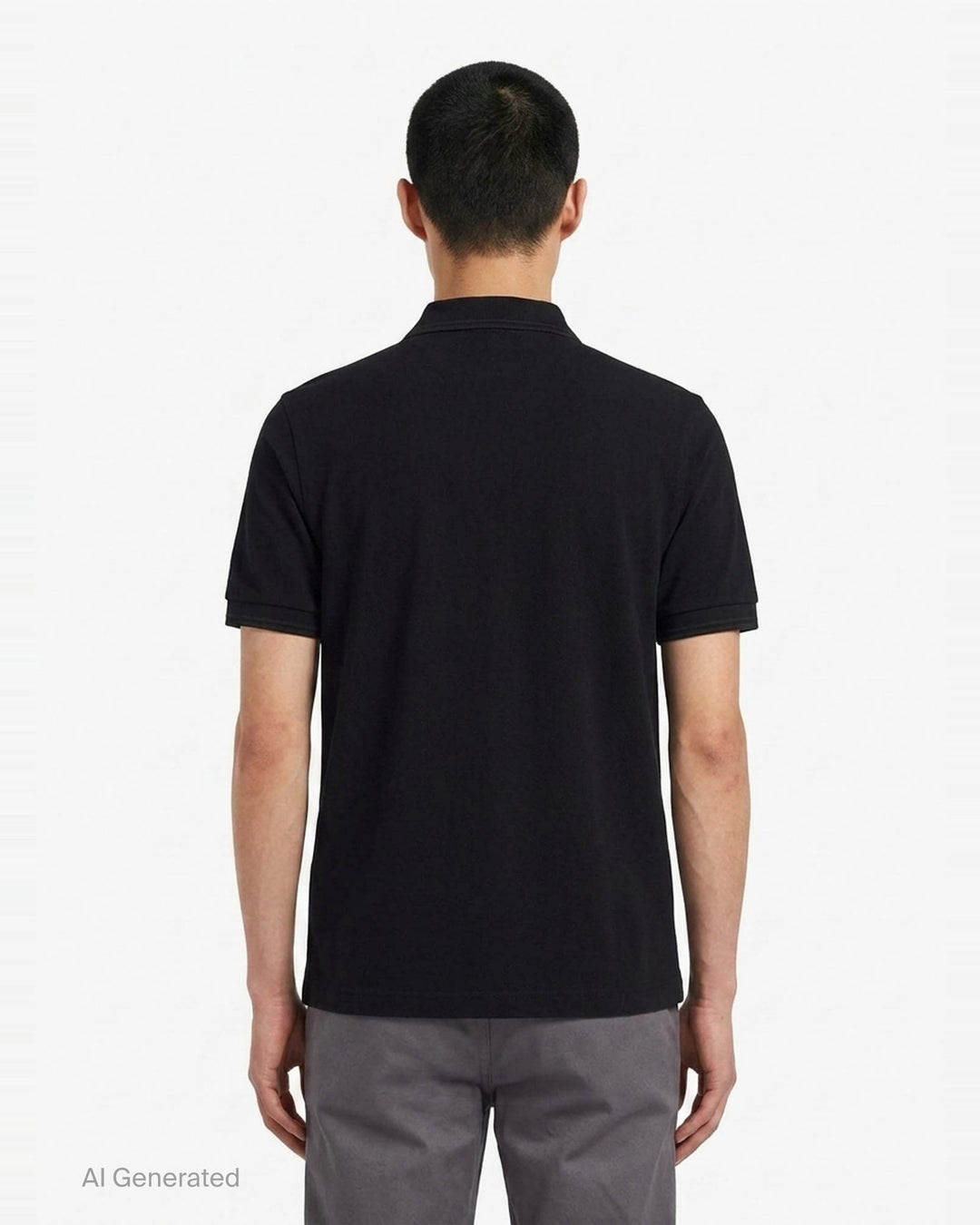 Short Sleeve Polo Shirt | Comme des Garçons SHIRT | Club21 - back