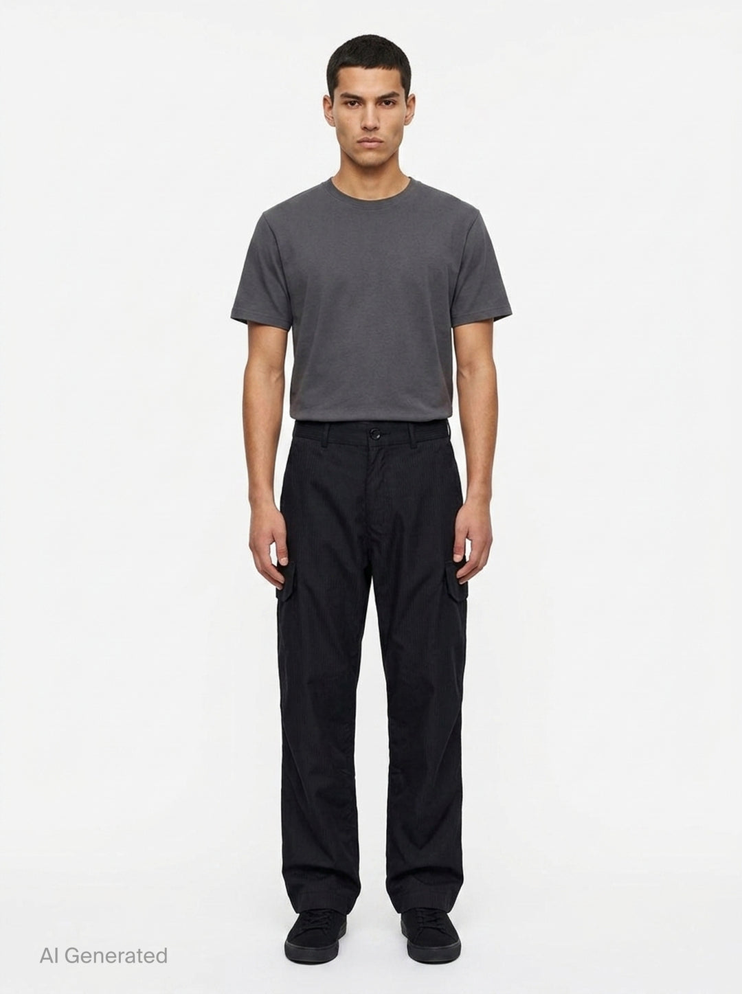Straight Cut Cargo Trousers | Comme des Garçons SHIRT | Club21 - front