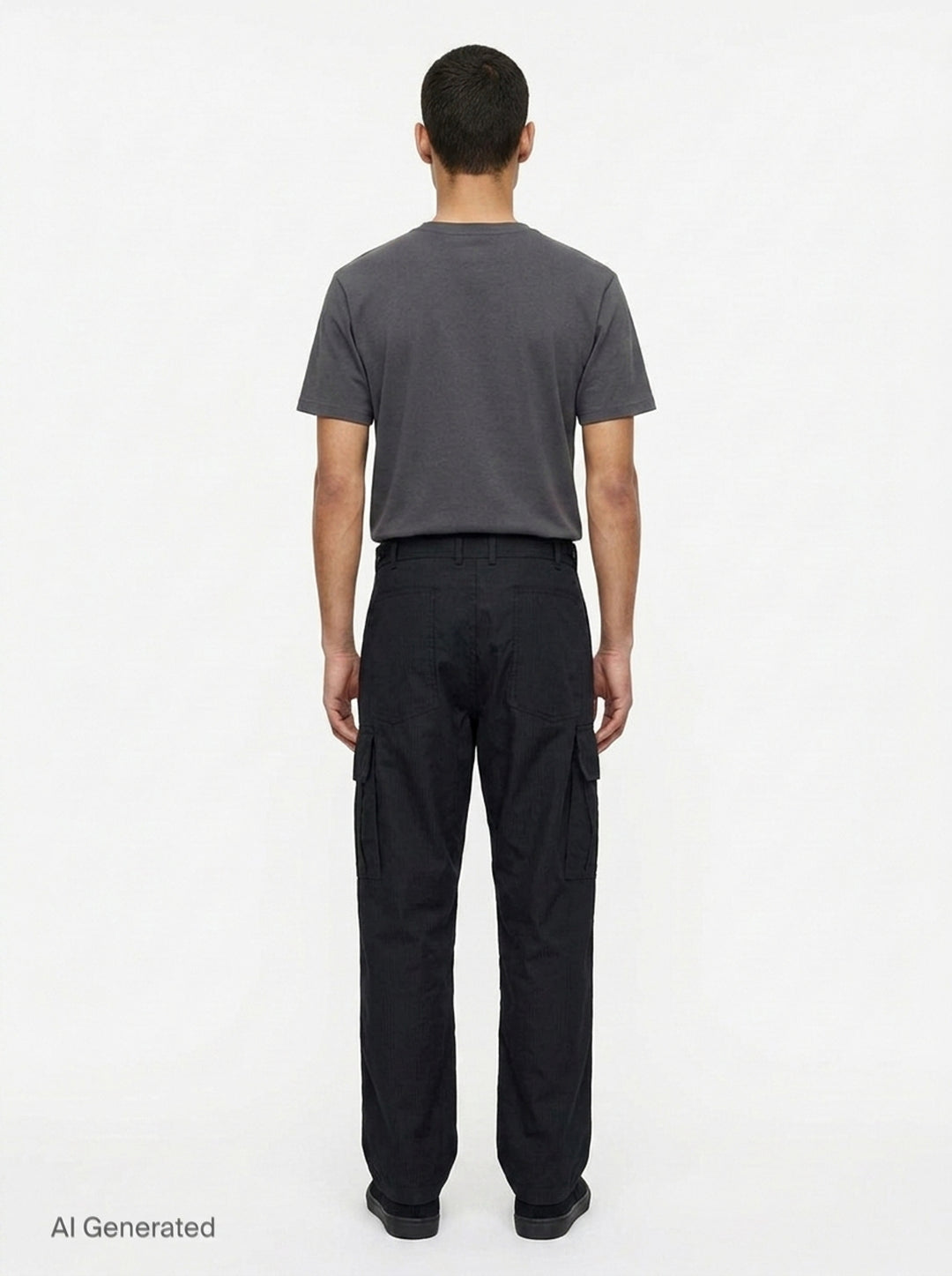 Straight Cut Cargo Trousers | Comme des Garçons SHIRT | Club21 - back