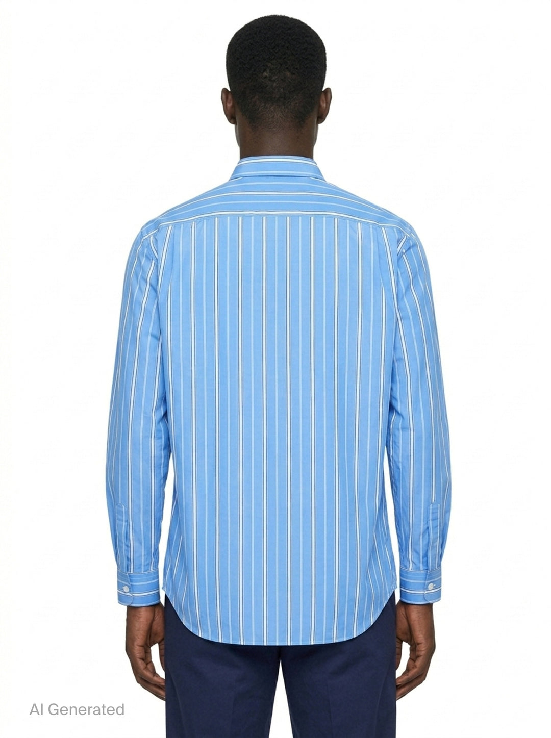 Striped Long Sleeve Shirt | Comme des Garçons SHIRT | Club21 - back