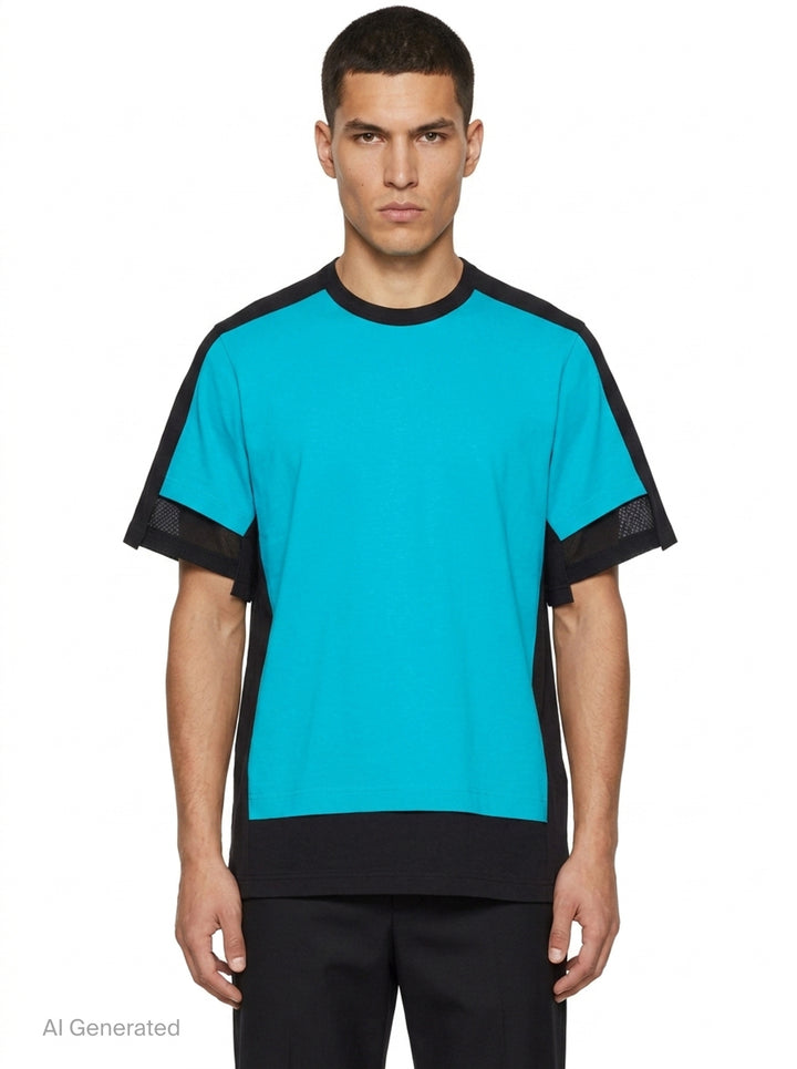 Two Way Colour Crewneck Tee | Comme des Garçons SHIRT | Club21 - front