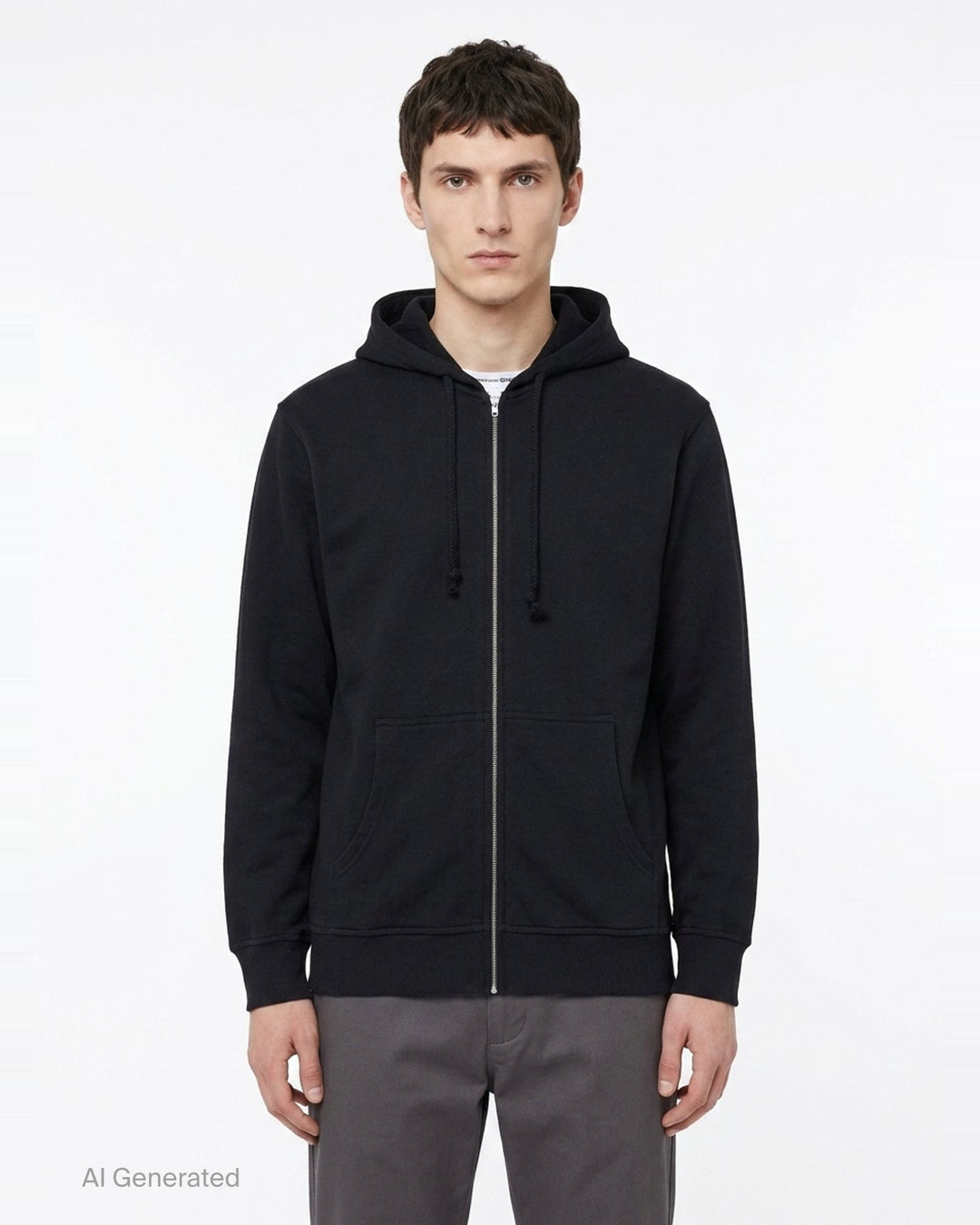 Zip Up Hoodie | Comme des Garçons SHIRT | Club21 - front