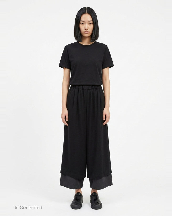 Wide-Leg Tailored Pants | Comme des Garçons | Club21 - front