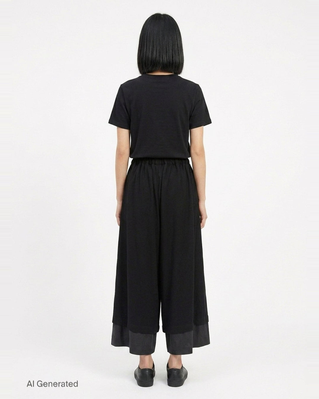 Wide-Leg Tailored Pants | Comme des Garçons | Club21 - back