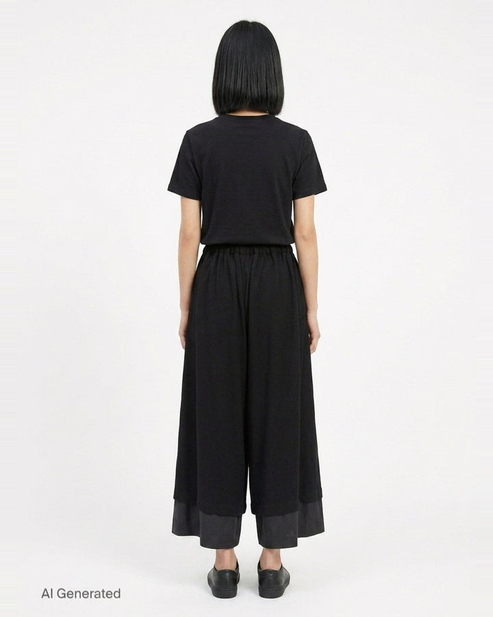 Wide-Leg Tailored Pants | Comme des Garçons | Club21 - back