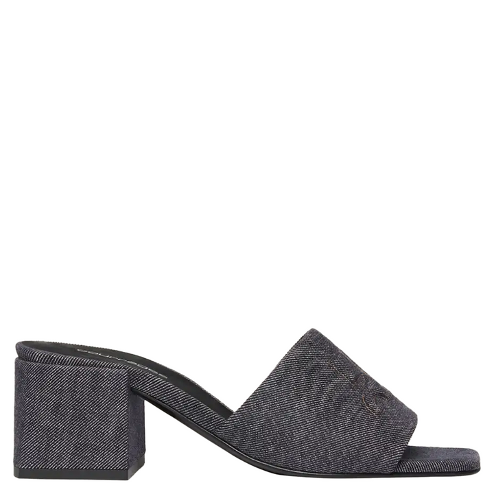 Heritage Shadow Denim Slides