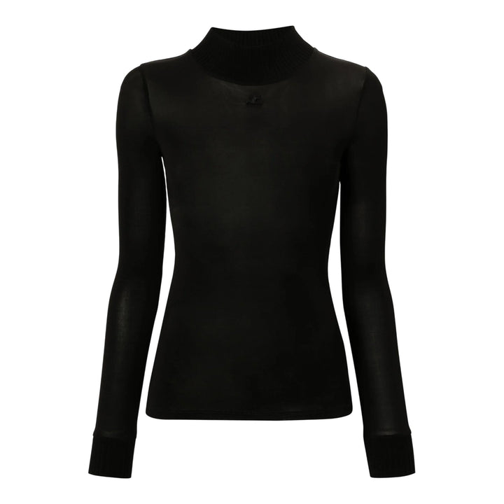Club21 - courreges - Reedition 2Nd Skin - SHIRTS - Black