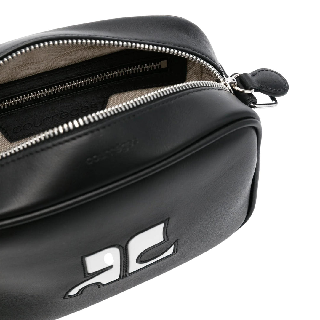 Club21 - courreges - Reedition Camera Bag - HANDBAGS - Black